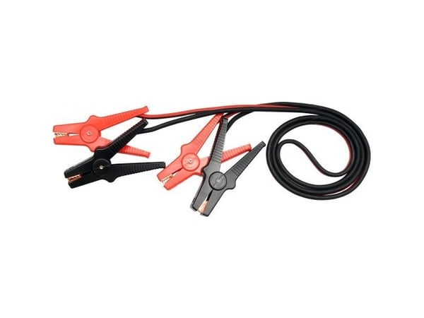 Yato YT-83152, Krokodilleklemme, Sort, Rød, Automatisk, Kopper, Gummi, 2,5 m