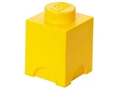 Lego varastointitiili 1 żółty