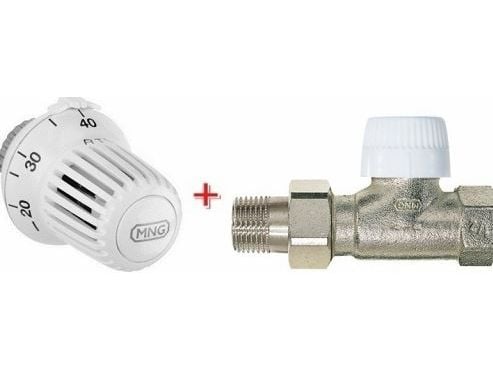 Honeywell RTL-sett for gulvvarme rett 1/2" T6102DUB15