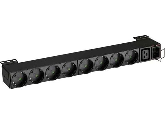 Eaton FlexPDU - Strømfordelerenhet (kan monteres i rack) - AC 220-240 V - 3000 VA - inngang: IEC 60320 C20 16A - utgangskontakter: 9 (IEC-kobling, ...
