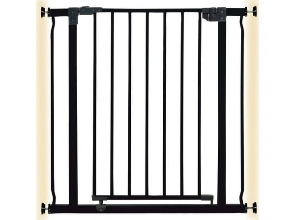Dreambaby Liberty sikkerhetsporter (H: 75–82 cm x B: 76 cm) – svart