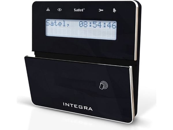 SATEL INTEGRA INT-KLFR-BSB - RFID-proksimitetsavleser / tastatur - mørk