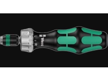 Wera 816 RA, Svart, Grønn, Svart, Grønn, 1/4", 204 g