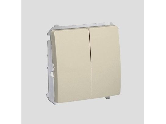 Kontakt-Simon BMW5.01/12, Plast, IP20, IP44, 250 V, 10 A, 75 mm, 41 mm