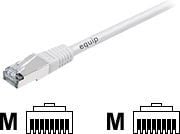 Equip 605614, 5 m, Cat6a, S/FTP (S-STP), RJ-45, RJ-45, Hvit