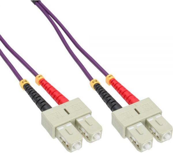 InLine 83555P, 0,5 m, OM4, 2x SC, 2x SC