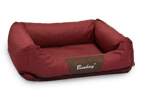 Bimbay hundeseng/sofa impregnering lux nr. 1 bordeaux 65x50