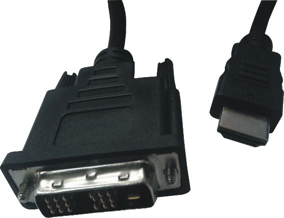 M-CAB - Adapterkabel - HDMI hann til DVI-D hann - 2 m - svart