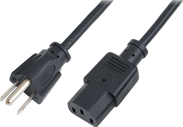LogiLink NEMA5-15P - IEC 60320-1 (C13), 1,8m, 1,8 m, NEMA 5-15P, C13-liitin
