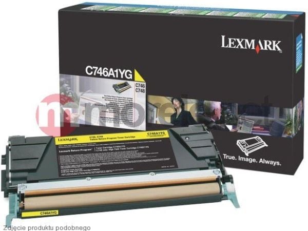 Lexmark C746A3YG, 7000 sivua, Keltainen, 1 kpl