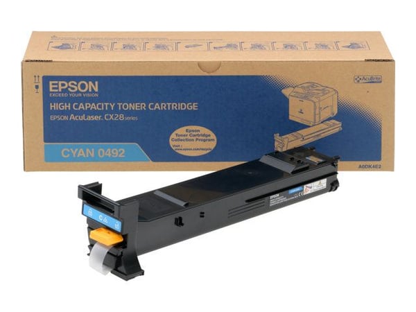 Epson - Høykapasitets - cyan - original - tonerpatron - for AcuLaser CX28DN, CX28DNC, CX28DTN, CX28DTNC