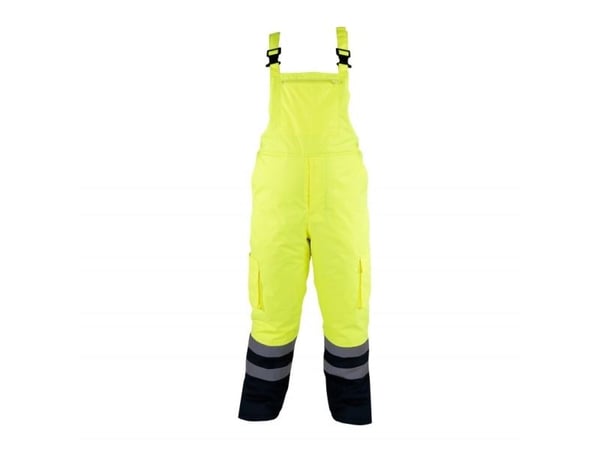 Lahti Pro varningsbyxor vinter gula strl. S (L4110301)