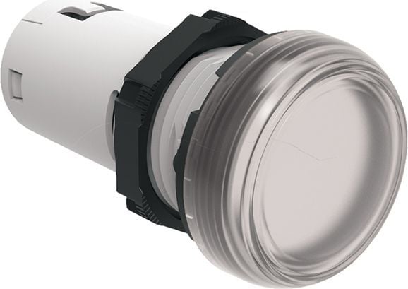 Lovato LED signallampa enkelkontroll transparent 12V AC/DC (LPMLA7) Lovato LED signallampa enkelkontroll transparent 12V AC/DC (LPMLA7)