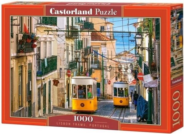 Castorland Lisbon Trams, Portugal, 1000 styck, Stad, 9 År