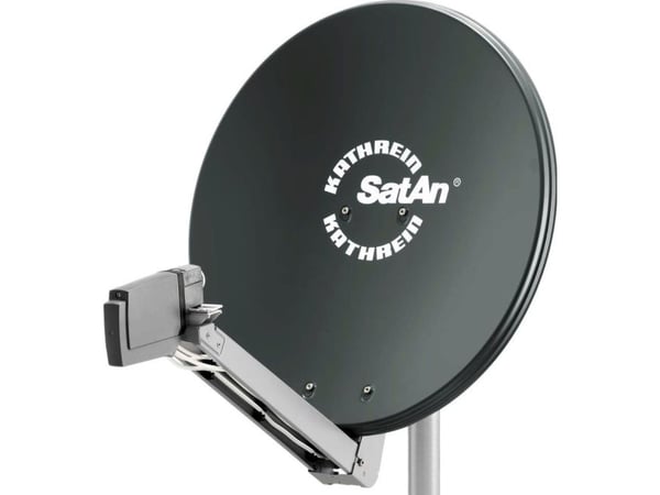 Kathrein CAS 90gr, 10,70 - 12,75 GHz, 39,6 dBi, Grafitt, Aluminium, 90 cm, 967 mm