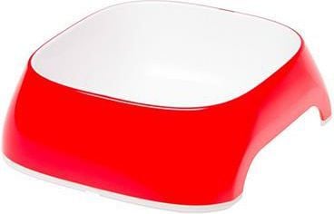 FERPLAST Glam Pieni lemmikkieläinten vesimalja, valko-punainen
