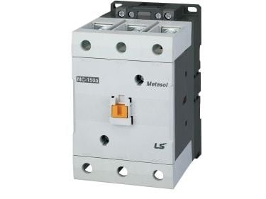 LSiS kontaktor 150A 3P 75kW 24V AC 1NO1R (MC-150a 24VAC 1a1b)