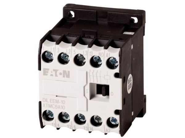 Eaton DILEM-01(230V50HZ,240V60HZ), Kontaktori, Musta, Valkoinen, IP20, 45 mm, 52 mm, 58 mm