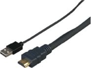 VivoLink Pro - Adapterkabel - USB hann til HDMI hann - 5 m - 4K-støtte
