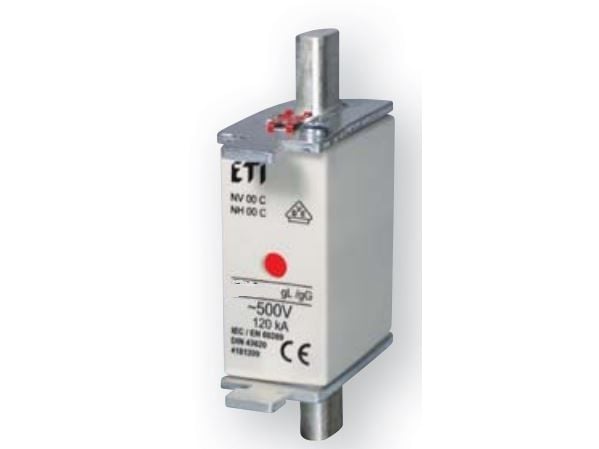 Eti-Polam säkringsinsats WT-00C/gG Kombi NH00C 125A gG 500V K 004181215