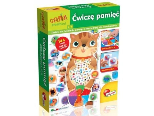 Lisciani Carotina Cwicze pamiec (304-PL5751)