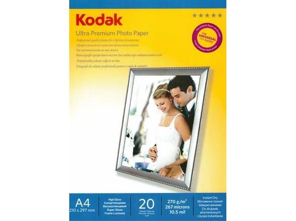 Kodak fotopapir til skriver A4 (5740-816)
