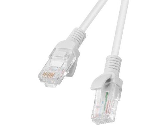 Lanberg - Koblingskabel - RJ-45 (hann) til RJ-45 (hann) - FTP - CAT 5e - flertrådet - grå, RAL 7035