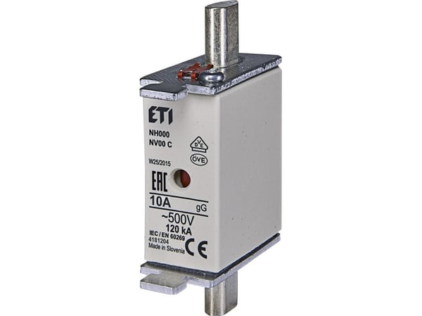 Eti-Polam sulakelenkki KOMBI NH00C 10A gG/gL 500V WT-00C (004181204)