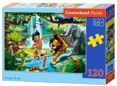 Castorland Jungle Book 120 pcs, 120 stykker, Tegneserier, 6 år