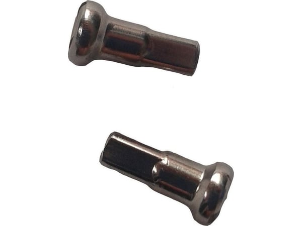 C'n Spoke eikenipler CNSPOKE SN12 12 mm stål sølv 144 stk - CN-SN12-SR