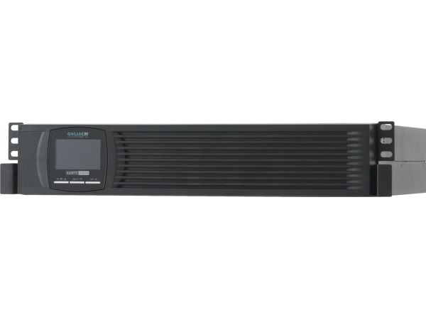 Online USV X1000R - UPS (kan monteres i rack) - AC 230 V - 1000 watt - 1000 VA - 9 Ah - RS-232, USB - utgangskontakter: 8 - 2U - 19"