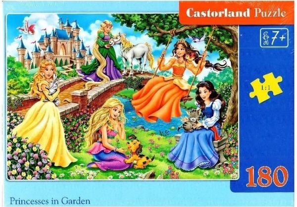 Castorland Puzzle 180 Prinsessat puutarhassa
