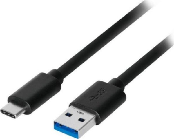 Akyga AK-USB-24 - USB-kabel - USB-type A (hann) til USB-C (hann) - USB 3.1 - 50 cm - svart