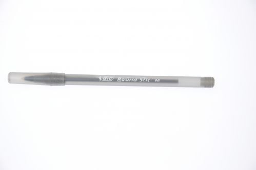 BIC Round Stic, Clips, kuulakärkikynä, musta, 1.kpl