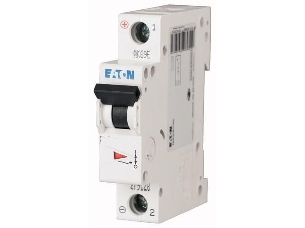 Eaton FAZ-C1,6/1, Dvärgbrytare, Typ C, IP20