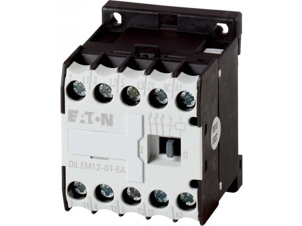 Virtakontaktori 6A 3P 24V DC 1Z 0R DILEEM-10-G-EA(24VDC) 189980 Virtakontaktori 6A 3P 24V DC 1Z 0R DILEEM-10-G-EA(24VDC) 189980