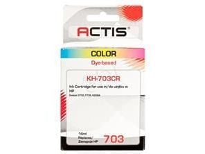 Actis KH-703CR muste (korvaava HP 703 CD888AE; Standard; 12 ml; väri)