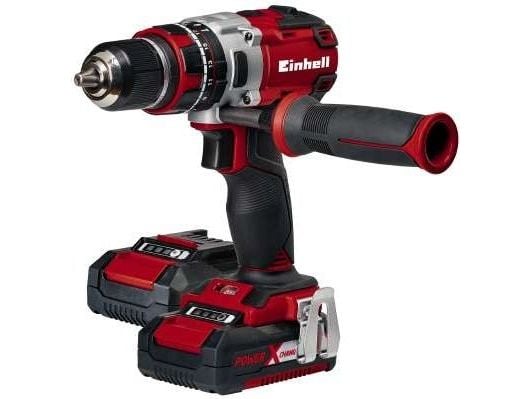 Einhell TE-CD 18 Li-i BL, Boremaskin med pistolgrep, Nøkkelløs, Aluminium, Sort, Rød, 1,3 cm, 1 cm, 500 RPM