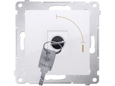 Kontakt-Simon DW1K.01/11, Muovi, Valkoinen, IP20, 250 V, 5 A, 75 mm