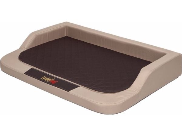 Hobbydog Medico Standard Lair - Beige ruskealla patjalla XXL