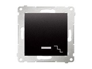 Kontakt-Simon DW6L.01/48, Plast, Anthracit, IP20, IP44, 250 V, 10 A, 75 mm