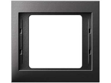 Hager Polo Single frame BERKER anthracite - 13137006