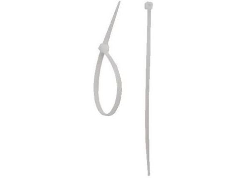 Dedra nailon kaapelinsiteet 3.6x200mm valkoinen 100kpl - 11B36202