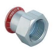 Geb. Mapress FZ overgang mf/mf - 18mm X 3/4'' Med indvendigt gevind
