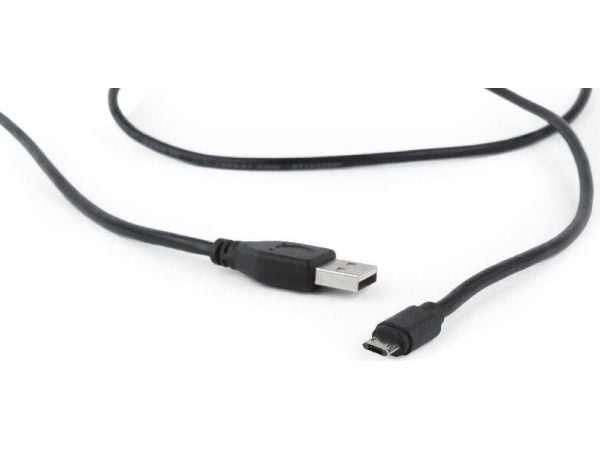 Gembird CCB-USB2-AMMDM-6, 1,8 m, USB A, Micro-USB B, USB 2.0, Svart