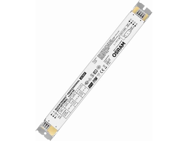 Osram QTP-OPTIMAL 1X54 ... 58, 100 000 t, -20 - 50 ° C, 198 - 264 V, 50/60 Hz, 30 mm, 280 mm