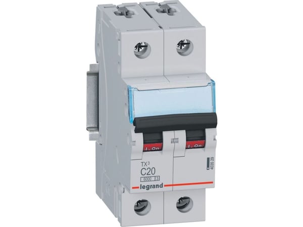 Legrand automatsäkring S302 C20 6kA TX3 - 403529
