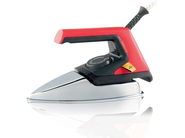 ETA 7246 90000 - Tørt strykejern - såleplate: rustfritt stål - 1000 W - retro red/black