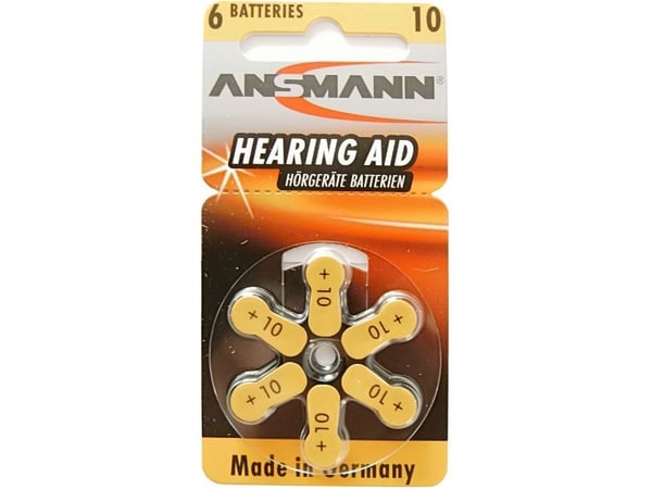 ANSMANN - Batteri 6 x PR70 - Sinkluft