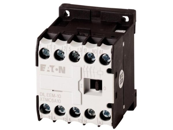 Eaton DILEEM-10(24V50/60HZ), Musta, Valkoinen, IEC/EN 60947-4-1; UL 508; CSA-C22.2 No. 14-05; CE, 690 V, 50/60 Hz, 170 g, -25 - 50 °C